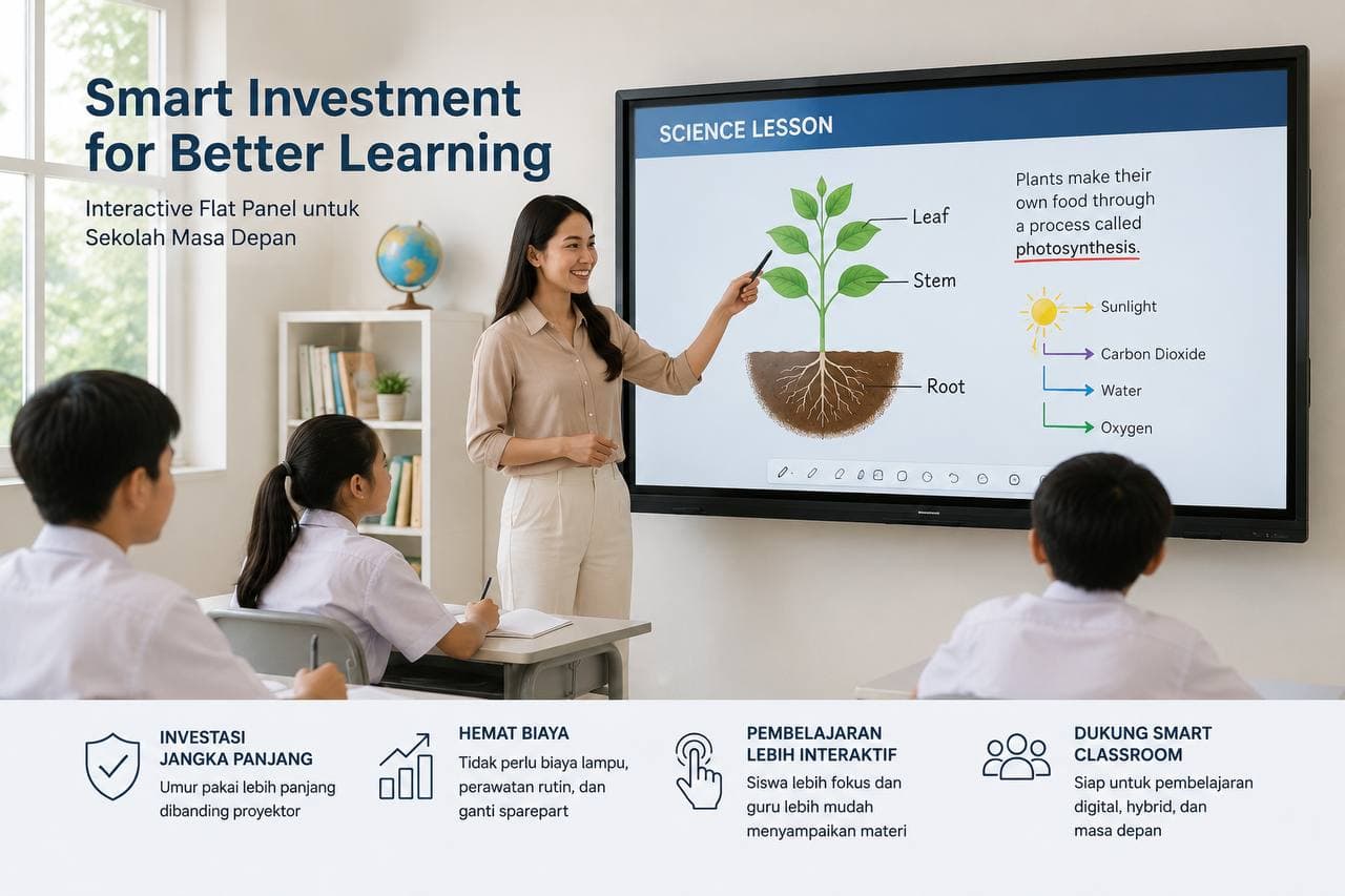 Harga Smartboard untuk Sekolah Tahun 2026: Worth It atau Tidak?